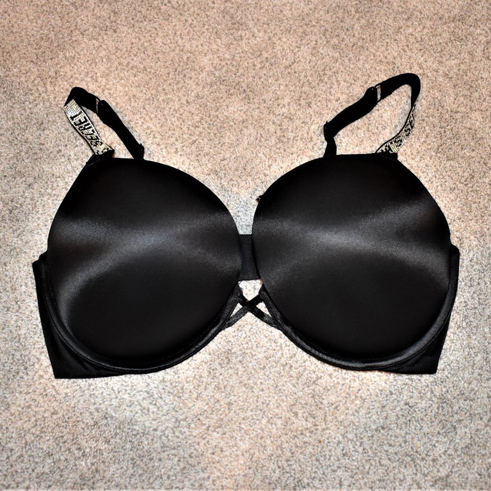 Victoria's Secret Shine Strap Bombshell Push Up Bra 38D